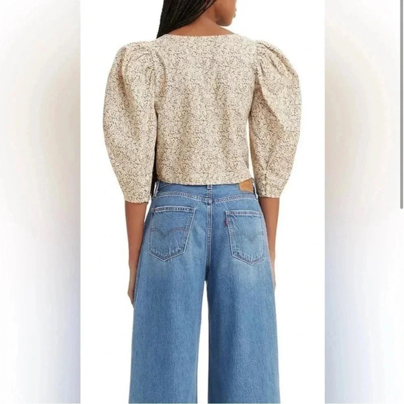 Levis Womens Elora floral blouse size XL - Picture 2 of 12